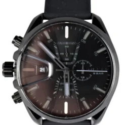 Diesel Quarzuhr »Herren Armbanduhr DZ4507 MS9 schwarz, Chronograph, Silikonarmband«