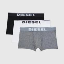 Diesel Boxershorts »Damien Classic Trunk« (3 Stück) im 3er Pack Schwarz, Schwarz#ft5_slash#grau#ft5_slash#weiß, Weiß, Schwarz#ft5_slash#grau#ft5_slash#blau