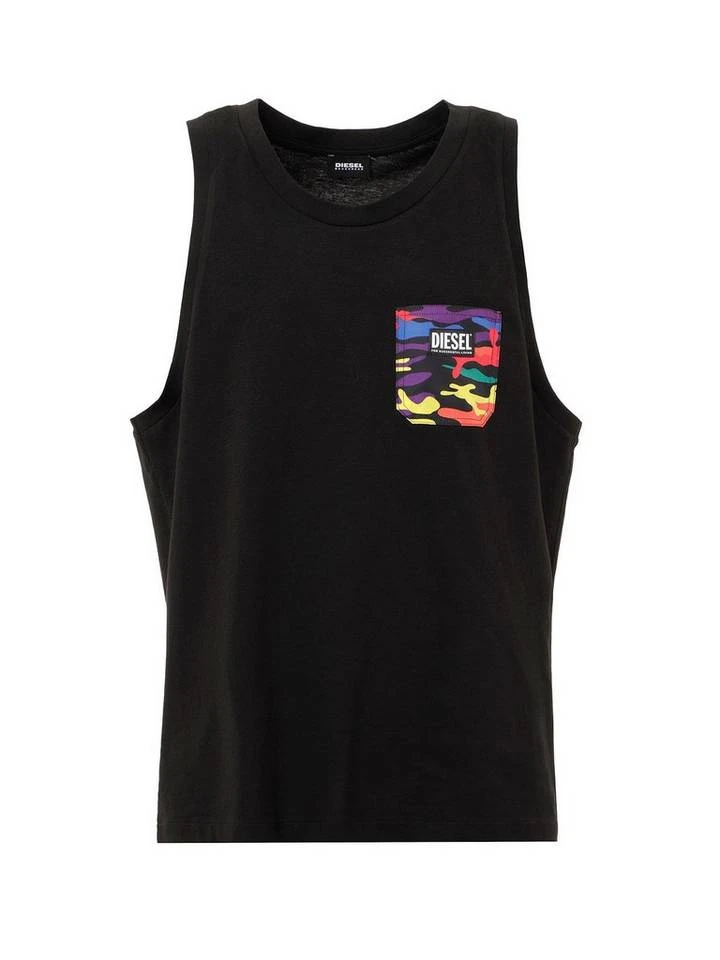 Diesel T-Shirt »Herren Tank Top- Pride Kollektion, Rundhals,« Weiß, Schwarz 4 Diesel T-Shirt »Herren Tank Top- Pride Kollektion, Rundhals,« Weiß, Schwarz – Bild 4