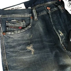 Diesel Tapered-fit-Jeans Dirty Look - Tiefer Schritt - D-Vider 0098S W32 -Diesel Verkäufe 09eaea55 7ef6 5564 9a7f 5d6975f1c0d4