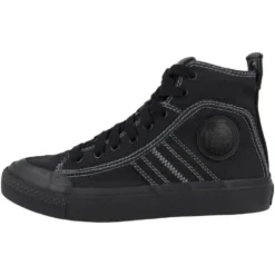 Diesel »S-Astico Mid Lace Damen« Sneaker Schwarz, Weiss -Diesel Verkäufe 0a6add8a 922f 5707 8a57 add5a99ebee4