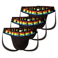 Diesel Tanga »Herren Jockstrap 3 Pack - UMBR-Jockythreepack,« Hellblau#ft5_slash#Dunkelblau#ft5_slash#Schwarz, Schwarz, Blau#ft5_slash#Pink#ft5_slash#Schwarz -Diesel Verkäufe 0b285a15 1a27 59e3 8ef0 32c1fe49305a