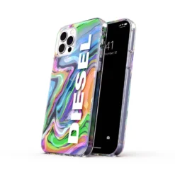 Diesel Smartphone-Hülle »Clear Case Digital Holographic AOP SS21« iPhone 12, iPhone 12 Pro 15,5 cm (6,1 Zoll) -Diesel Verkäufe 12570afd c392 5203 a0fd f66d0dddd4f9