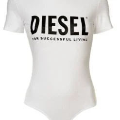Diesel Body »Damen Body - Kurzarm, Rundhals, Cotton Jersey,« Weiß, Rosa, Schwarz -Diesel Verkäufe 14091994 9cdf 50c6 b48a 4a03b92b7ff8