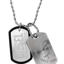 Diesel Kette mit Anhänger »DX0011040« (Set, 3-tlg)