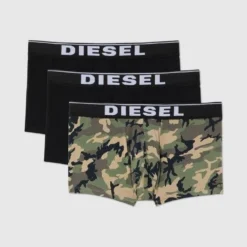Diesel Boxershorts »Damien Classic Trunk« (3 Stück) im 3er Pack Grün camouflage#ft5_slash#schwarz#ft5_slash#schwarz, Blau camouflage#ft5_slash#blau#ft5_slash#schwarz, Grau camouflage#ft5_slash#grau#ft5_slash#schwarz
