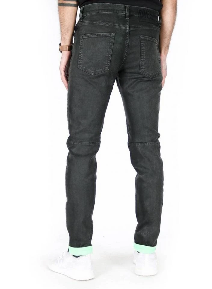 Diesel Slim-fit-Jeans Schwarz Beschichtet Knöchellang - D-Strukt 009DU W32 3 Diesel Slim-fit-Jeans Schwarz Beschichtet Knöchellang - D-Strukt 009DU W32 – Bild 3