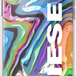 Diesel Smartphone-Hülle »Clear Case Digital Holographic AOP SS21« iPhone XR 15,5 cm (6,1 Zoll)