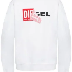 Diesel Sweatshirt »Oversize Pullover S-SAMY Weiß«