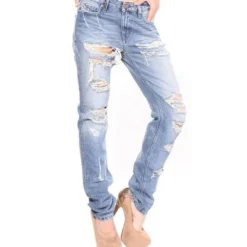 Diesel Regular-fit-Jeans »Diesel Slim-Straight Jeans bequeme Denim-Hose für Frauen im Destroyed-Look Arbeits-Hose Blau« -Diesel Verkäufe 2ba78285 c30a 5a6e acbb ca3dd6f31c59