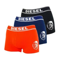 Diesel Boxershorts »Shawn Classic Trunk« (3 Stück) im 3er Pack Schwarz#ft5_slash#Marine#ft5_slash#Weinrot, Orange#ft5_slash#blau#ft5_slash#schwarz, Schwarz#ft5_slash#weiß#ft5_slash#blau, Grau#ft5_slash#Blau#ft5_slash#Orange