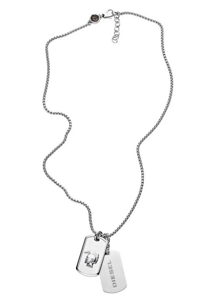 Diesel Kette mit Anhänger »MOHICAN - DOUBLE DOGTAGS, DX1210040« (Set, 3-tlg) 2 Diesel Kette mit Anhänger »MOHICAN - DOUBLE DOGTAGS, DX1210040« (Set, 3-tlg) – Bild 2