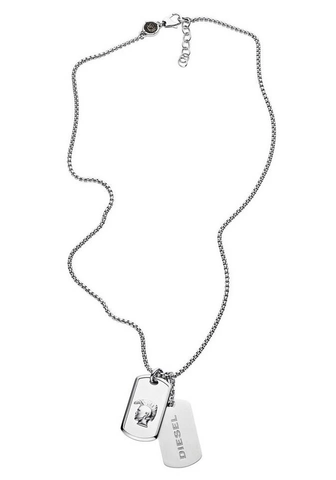 Diesel Kette mit Anhänger »MOHICAN - DOUBLE DOGTAGS, DX1210040« (Set, 3-tlg) 1 Diesel Kette mit Anhänger »MOHICAN - DOUBLE DOGTAGS, DX1210040« (Set, 3-tlg)