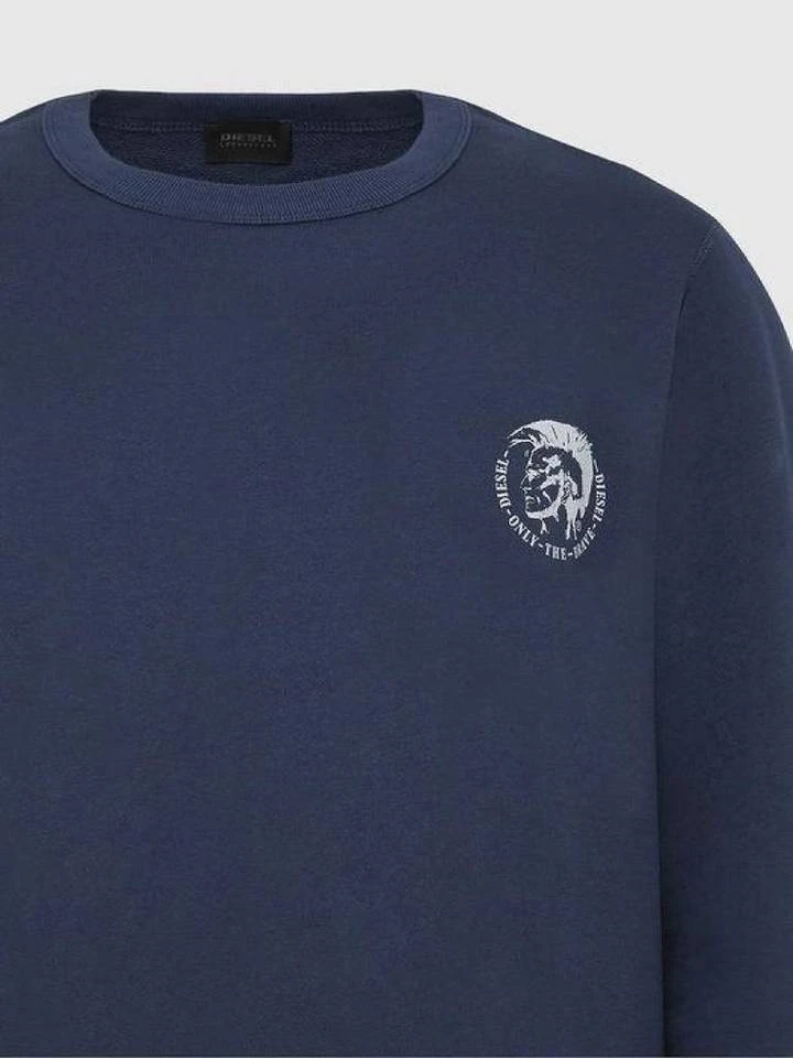 Diesel Sweatshirt »Willy Rundhals Logo« (1-tlg) Schwarz, Grau, Blau 3 Diesel Sweatshirt »Willy Rundhals Logo« (1-tlg) Schwarz, Grau, Blau – Bild 3