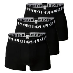 Diesel Boxer »Herren Boxershorts 3er Pack - UMBX-Shawnthreepack« Schwarz, Türkis#ft5_slash#Rot#ft5_slash#Blau, Schwarz#ft5_slash#Grau#ft5_slash#Braun