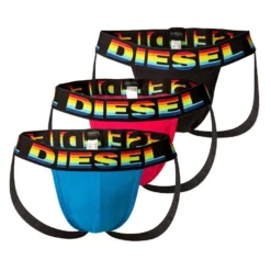 Diesel Tanga »Herren Jockstrap 3 Pack - UMBR-Jockythreepack,« Hellblau#ft5_slash#Dunkelblau#ft5_slash#Schwarz, Schwarz, Blau#ft5_slash#Pink#ft5_slash#Schwarz -Diesel Verkäufe 3e207f18 adf0 56dc 98a6 2c50bd2d34e7