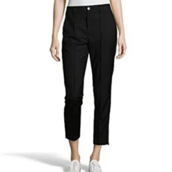 Diesel Stoffhose »DIESEL Stoff-Hose schicke Damen Business-Hose mit Reißverschluss am Beinabschluss Mode-Hose Schwarz«