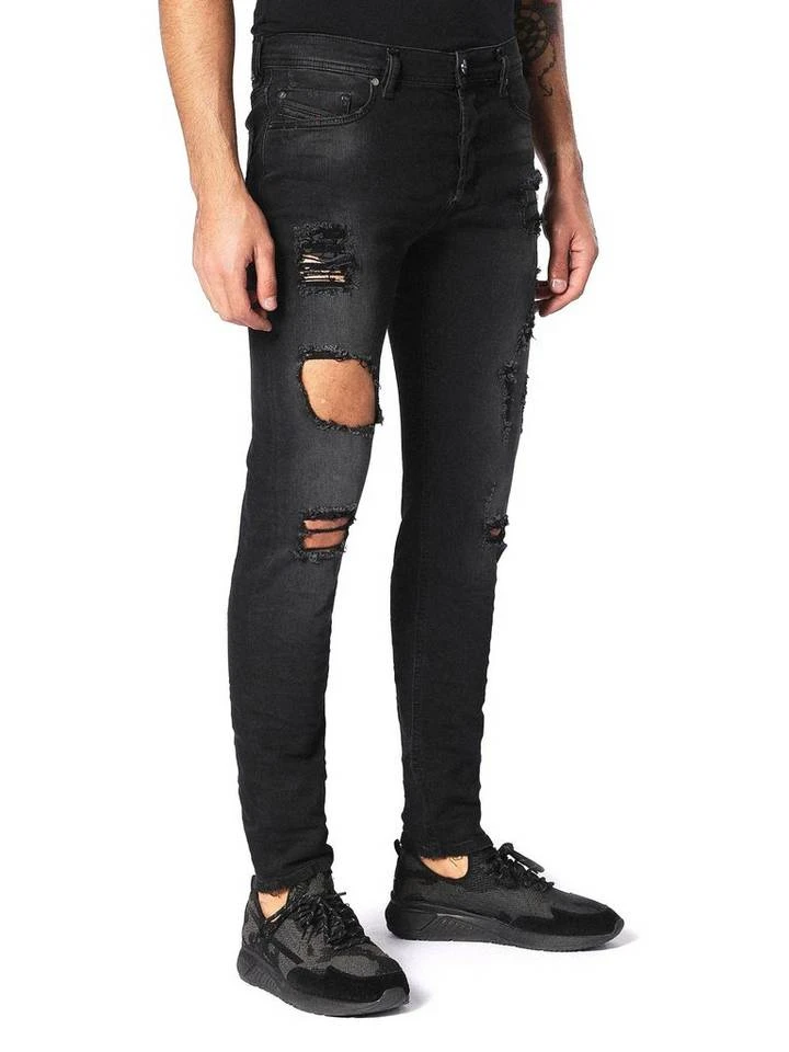 Diesel Slim-fit-Jeans Herren Röhren Stretch Hose - Tepphar RC4PP 2 Diesel Slim-fit-Jeans Herren Röhren Stretch Hose - Tepphar RC4PP – Bild 2