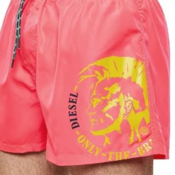 Diesel Badeshorts »Herren Badeshort Sandy - Badehose, Mohawk-Logo,« Hellblau, Schwarz, Pink -Diesel Verkäufe 59420d06 9919 5fc8 9d60 a8c650933d8f