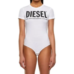 Diesel Body »Damen Body - Kurzarm, Rundhals, Cotton Jersey,« Weiß, Rosa, Schwarz -Diesel Verkäufe 63e042de 6d9d 5538 a650 e383dd14a75a