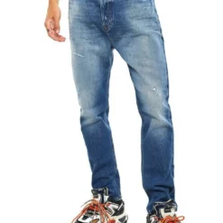 Diesel Tapered-fit-Jeans Tiefer Schritt - D-Vider 0097B W32