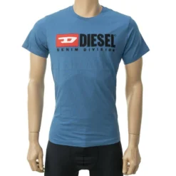 Diesel T-Shirt »T-DIEGO-DIVISION« Blau, Grau -Diesel Verkäufe 6fba480c c9e5 487e b4b9 c58b53fda7db