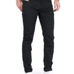 Diesel Skinny-fit-Jeans Stretch Röhren Stoff Hose - Troxer Schwarz