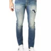 Diesel Slim-fit-Jeans Herren Destroyed Stretch Hose - Thommer R48W3