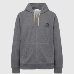 Diesel Sweatjacke »Brandon« Blau, Grau, Schwarz