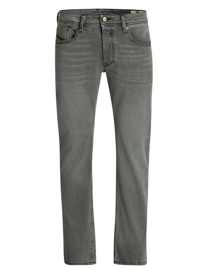 Diesel Regular-fit-Jeans Herren Stretch Hose Waykee Hell Grau RM014 1 Diesel Regular-fit-Jeans Herren Stretch Hose Waykee Hell Grau RM014