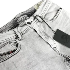 Diesel Skinny-fit-Jeans Destroyed Hose Hell Grau - Sleenker X 0090F -Diesel Verkäufe 8c5d0b4e 587c 546b 8fab 3f0b39d25299