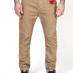 Diesel Tapered-fit-Jeans Tiefer Schritt - D-Vider 069MQ Hell Braun W32