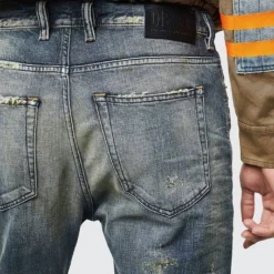 Diesel Tapered-fit-Jeans Dirty Look - Tiefer Schritt - D-Vider 0098S W32 -Diesel Verkäufe 949716a2 fb6e 5fb8 9ffb a3a0c6b47abe