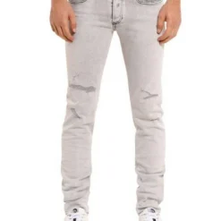 Diesel Skinny-fit-Jeans Destroyed Hose Hell Grau - Sleenker X 0090F -Diesel Verkäufe a44544a3 ceb9 5ff5 bd7b 36d64300a646
