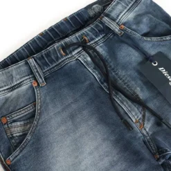 Diesel Tapered-fit-Jeans Herren Regular Tapered Stretch Jogg Jeans Destroyed, Krooley 084TZ -Diesel Verkäufe a79342ea 619f 58ba 9cbf d1b991ce8fd3