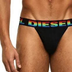 Diesel Tanga »Herren Jockstrap 3 Pack - UMBR-Jockythreepack,« Hellblau#ft5_slash#Dunkelblau#ft5_slash#Schwarz, Schwarz, Blau#ft5_slash#Pink#ft5_slash#Schwarz -Diesel Verkäufe a9f1b0af 5264 5bc6 adc4 42bf60a5246d