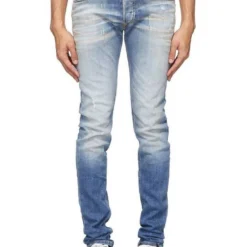 Diesel Skinny-fit-Jeans Stretch Hose Hell Blau - Sleenker X 009AF - W32 L32