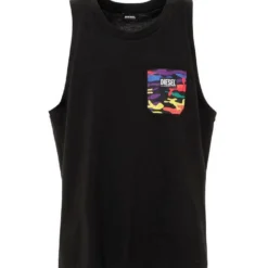 Diesel T-Shirt »Herren Tank Top- Pride Kollektion, Rundhals,« Weiß, Schwarz 12 Diesel T-Shirt »Herren Tank Top- Pride Kollektion, Rundhals,« Weiß, Schwarz -Diesel Verkäufe b9bb2c65 c154 501b b940 4f9958b5b963