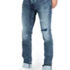 Diesel Slim-fit-Jeans Destroyed Jogg Jeans Hose - Thavar-Ne R60R0