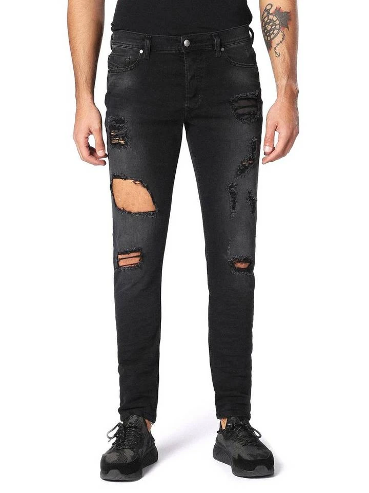 Diesel Slim-fit-Jeans Herren Röhren Stretch Hose - Tepphar RC4PP 5 Diesel Slim-fit-Jeans Herren Röhren Stretch Hose - Tepphar RC4PP – Bild 5