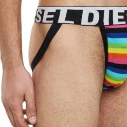 Diesel Tanga »Herren Jockstrap 3 Pack - UMBR-Jockythreepack,« Grün#ft5_slash#Blau, Schwarz -Diesel Verkäufe c6199599 bd24 596a a683 5f21d12bec8f