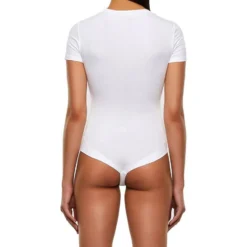 Diesel Body »Damen Body - Kurzarm, Rundhals, Cotton Jersey,« Weiß, Rosa, Schwarz -Diesel Verkäufe c907e00e dcee 5e43 96b8 007de3abbac8