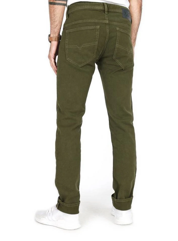 Diesel Slim-fit-Jeans Stretch Hose Olive Grün, Thavar XP-R R99S6 3 Diesel Slim-fit-Jeans Stretch Hose Olive Grün, Thavar XP-R R99S6 – Bild 3