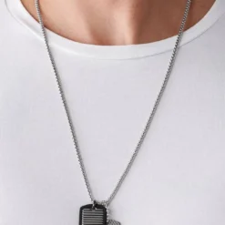 Diesel Kette mit Anhänger »DOUBLE DOGTAGS, DX1314040« -Diesel Verkäufe dcd31cd8 b9f0 5cad 9ac6 364e4e9852bb