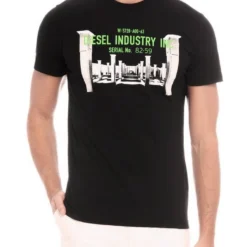 Diesel T-Shirt »Regular Fit Rundhals T-DIEGO-S13 Schwarz« -Diesel Verkäufe e5b508f4 f548 5e68 8bf1 19a527b05695