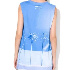 Diesel Rundhalsshirt »DIESEL Sommer Tank Top cooles Damen Cut-Off-Shirt mit Palmen-Print Freizeit-Shirt Blau« 7 Diesel Rundhalsshirt »DIESEL Sommer Tank Top cooles Damen Cut-Off-Shirt mit Palmen-Print Freizeit-Shirt Blau« -Diesel Verkäufe e5cdf068 2461 5979 951c 86c30ffded58