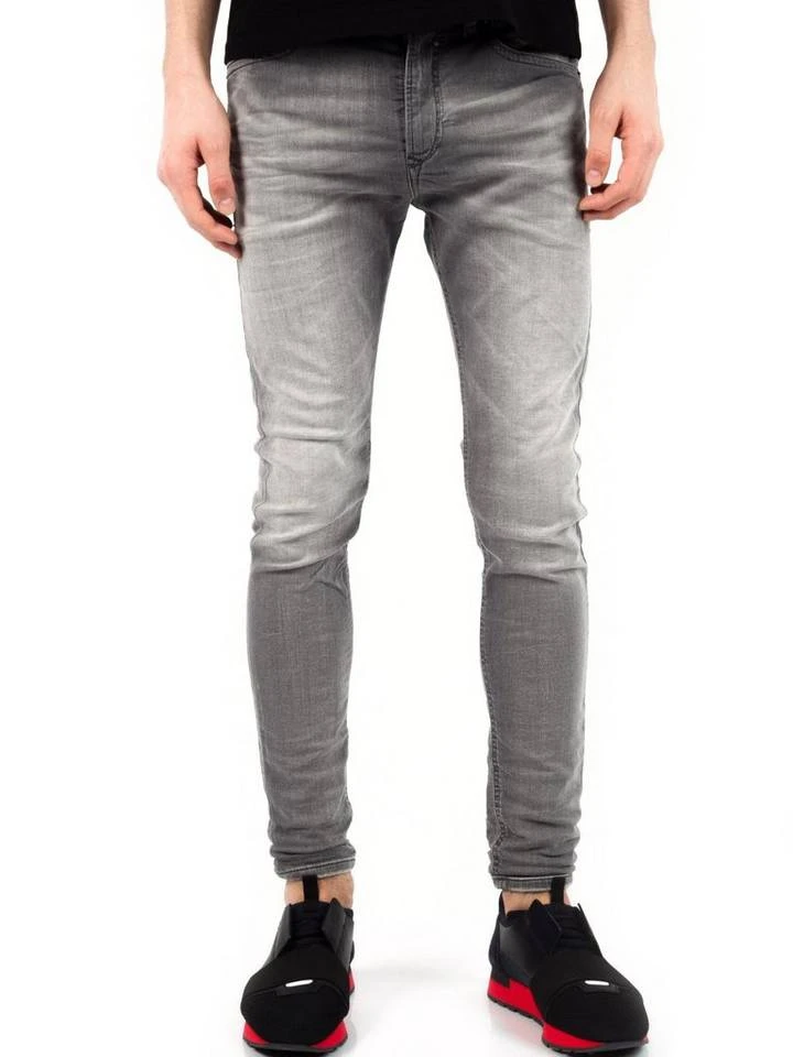 Diesel Skinny-fit-Jeans Jogg Jeans Stretch Hose Grau - Spender-Ne 0830Q 1 Diesel Skinny-fit-Jeans Jogg Jeans Stretch Hose Grau - Spender-Ne 0830Q