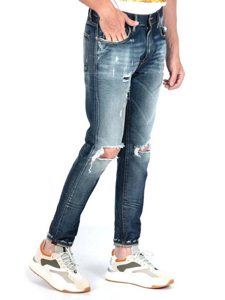 Diesel Slim-fit-Jeans Herren Destroyed Hose - D-Strukt 084AD W32 L32 2 Diesel Slim-fit-Jeans Herren Destroyed Hose - D-Strukt 084AD W32 L32 – Bild 2