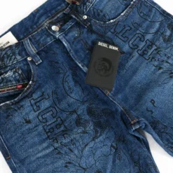 Diesel Ankle-Jeans Knöchellang Cropped - Mharky 0078S W32 -Diesel Verkäufe f6ecbc93 3718 5876 bd80 cda46f98c884