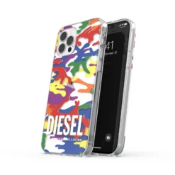 Diesel Smartphone-Hülle »Clear Case Pride Camo für iPhone 12 / 12 Pro« iPhone 12 Pro, iPhone 12 -Diesel Verkäufe fafadd3a 523a 5ff0 b1c7 982dbaa20d0b